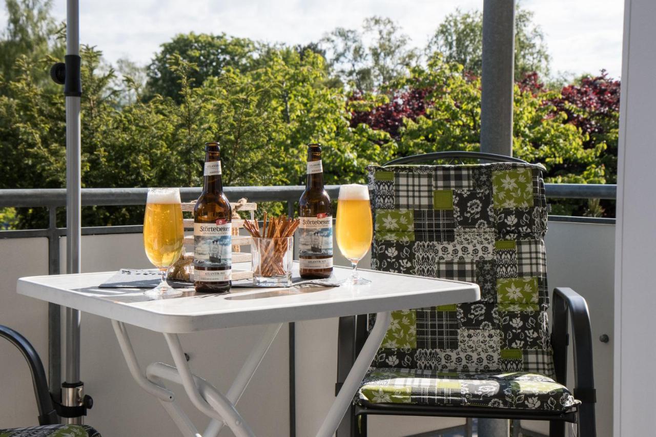 Studio 11 Im Haus Stranddistel, Modernes Studio Im 1 Og Fur 2 Personen In 징스트 외부 사진