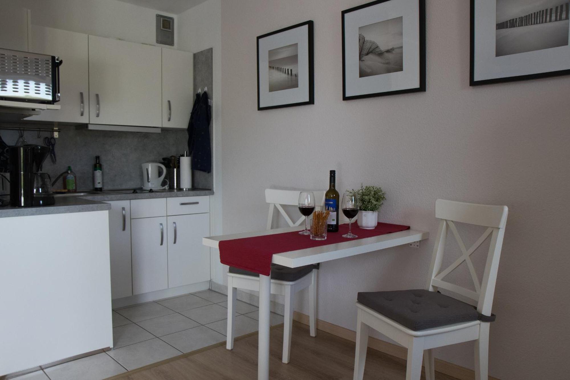 Studio 11 Im Haus Stranddistel, Modernes Studio Im 1 Og Fur 2 Personen In 징스트 외부 사진