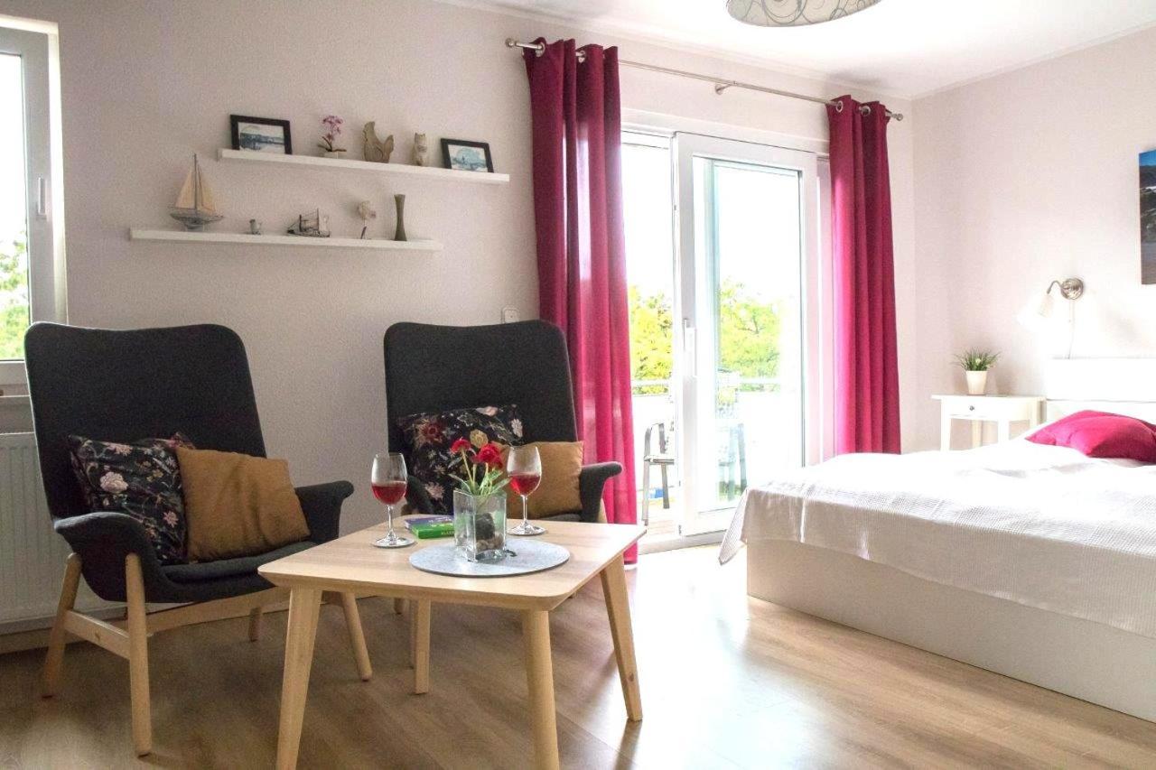 Studio 11 Im Haus Stranddistel, Modernes Studio Im 1 Og Fur 2 Personen In 징스트 외부 사진