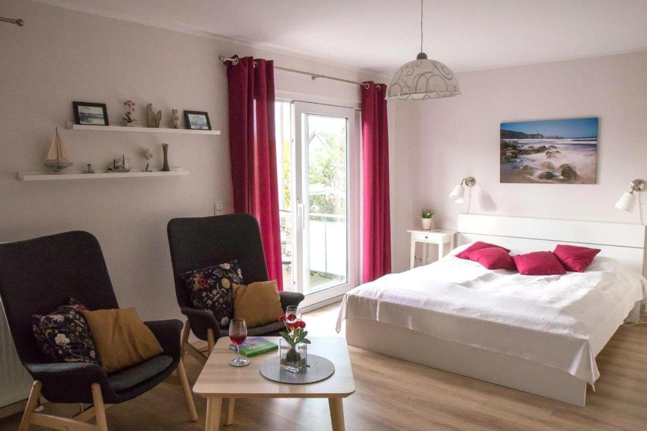 Studio 11 Im Haus Stranddistel, Modernes Studio Im 1 Og Fur 2 Personen In 징스트 외부 사진