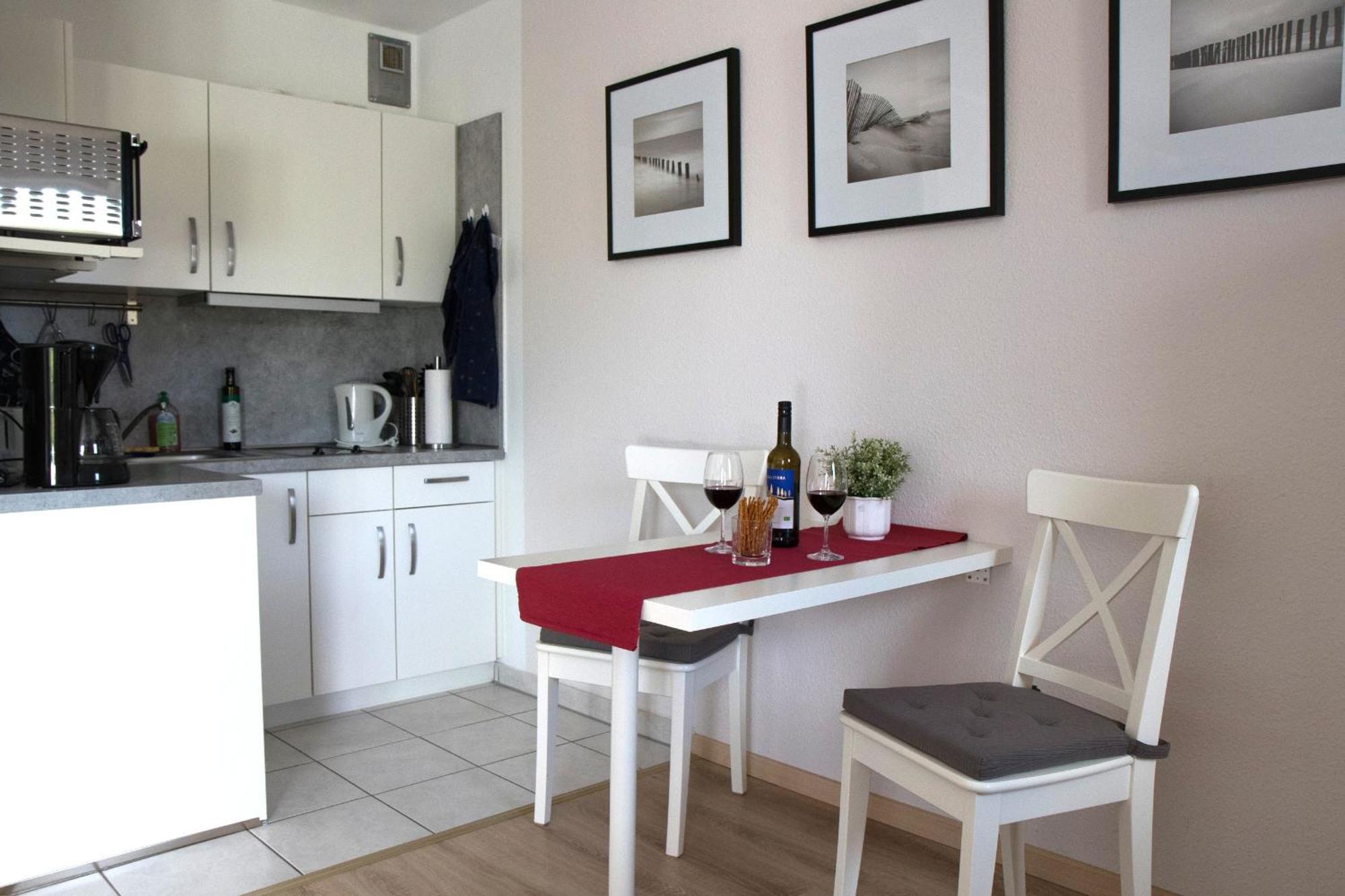 Studio 11 Im Haus Stranddistel, Modernes Studio Im 1 Og Fur 2 Personen In 징스트 외부 사진